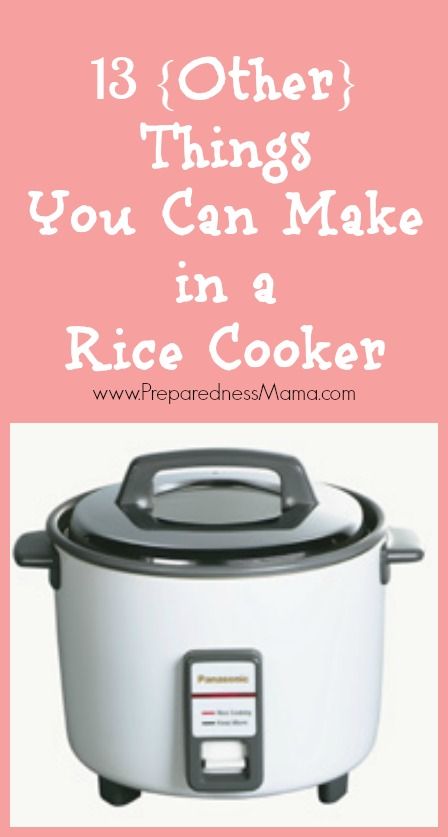 Rice Cooker Recipes Healthy, Rice Cooker Pasta, Preparedness Mama, Aroma Rice Cooker, Zojirushi Rice Cooker, Kitchen Secrets, Dorm Food, Rice Cooker Steamer, Rice Cooker Recipes