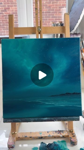 25K views · 4.2K likes | Amber Emmi Budden on Instagram: "‘Looking Out Into The Cosmos’ will be available on my website this evening🩵 #oilpaintjng #painting #nightsky #artwork #paints" The Cosmos, Night Skies, My Website, Cosmos, Amber, Oil Painting, On Instagram, Instagram