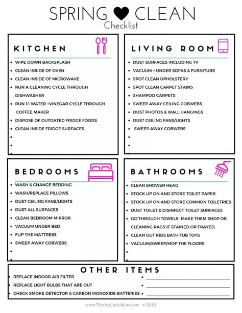 Speed Up Your Spring Cleaning Routine » Thrifty Little Mom Spring Cleaning Checklist Printable Free, April Cleaning Checklist, Spring Deep Cleaning Checklist, Easy Spring Cleaning Checklist, Spring Cleaning Calendar, Spot Cleaning Carpet, Spring Cleaning Bedroom, Cleaning Carpet Stains, Free Printable Cleaning Schedule