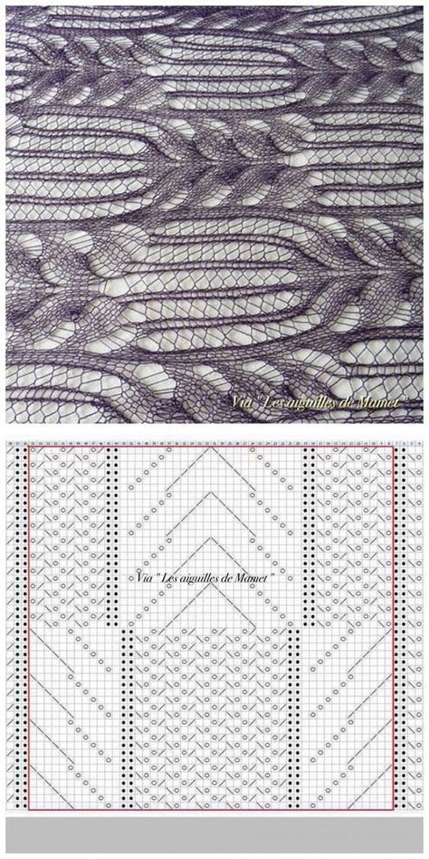 Lace Knitting Stitches, Knitting Stitch Patterns, Knitting Lace, Knitting Machine Patterns, Knitted Lace, Lace Knitting Patterns, Knit Stitches, Knit Lace, Knit Stitch Patterns