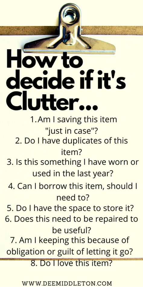 Decluttering Inspiration, Organizational Tips, Declutter Home, Declutter Challenge, Housekeeping Tips, House Cleaning Checklist, Household Cleaning Tips, Organize Declutter, Wonderful Life