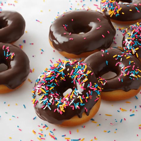 These chocolate-dipped doughnuts are a must-have in your baking repertoire since they are soft, fluffy, and very scrumptious. Chocolate doughnuts are prepared and made with a lovely buttery chocolate glaze. You’ll cook these again and again and best of all they’re better than store-bought! These chocolate glazed doughnuts are the most delicious thing you’ll ever […] The post Chocolate Dipped Doughnuts appeared first on Scrumptiously. Chocolate Doughnut Glaze, Chocolate Doughnuts, Doughnuts Recipe, Chocolate Glazed Donuts, Glazed Doughnuts, Doughnut Recipe, Chocolate Donuts, Donut Glaze, Chocolate Glaze