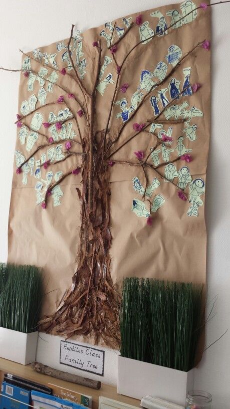 Reggio Family Tree Family Tree Display Ideas, Family Tree In Kindergarten, Family Tree Childcare, Family Reggio Activities, Reggio Emilia Family Tree, My Family Reggio Activities, Reggio Family Tree, Family Tree Reggio Classroom, Family Tree Infant Classroom