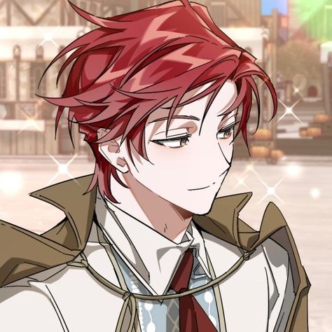 Red Hair Anime Guy, Trash Of The Counts Family, Art Manga, Gothic Anime, Anime Monochrome, Handsome Anime Guys, Handsome Anime, Anime Character, Manga Art