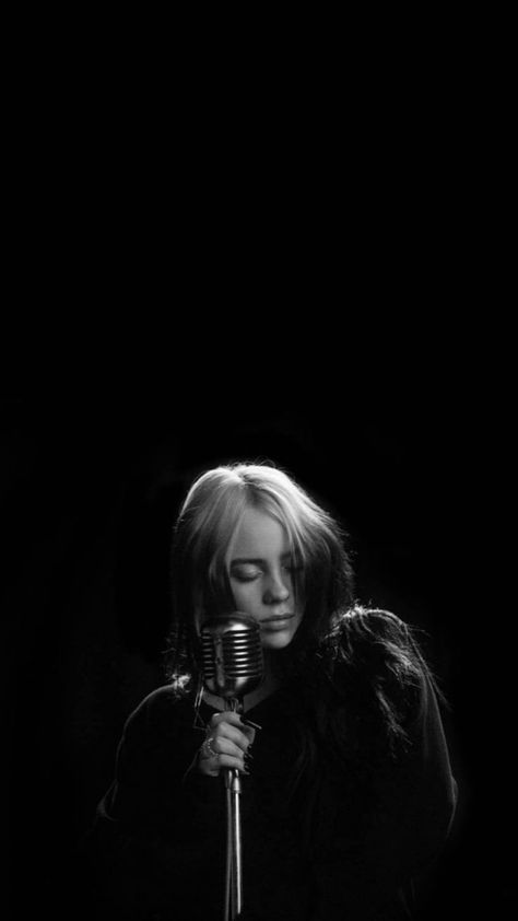 Billie Eilish Dark Wallpaper, Mariah Carey Dress, Billie Eilish Wallpaper, Witchy Wallpaper, Concert Aesthetic, Iphone Black, Black And White Posters, Dark Wallpaper, Aesthetic Backgrounds