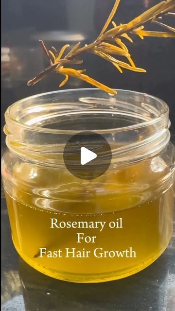 Hair Growing Oil, Speed Up Hair Growth, Hair Growth Tips Faster, Rosemary Oil Hair Growth, Rosemary Hair Oil, Rosemary For Hair, Fast Hair Growth Oil, Hair Oil For Hair Growth, Rosemary Oil For Hair Growth