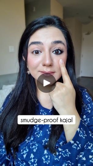 237K views · 4.7K reactions | Smudge-proof Kajal Hack | Adsasters  🖤✨

THIS WORKS !! 🫶

✅Use any kajal pencil for this --
🔸Infallible Pro-last Eye Pencil Black L'Oréal Paris
🔸1 coat... | By Adsasters | Stop our Kajal from smudging.
Take a Q tip and absorb all the moisture from your lower water
line for smooth and even Kajal application. Now take your
favourite black pencil. Tight line your upper water line.
Take it out a little. Now take a black eye shadow and pack it
keeping it really close to the water line. This black eye
shadow will not let your Kajal move or smudge. You can stop
right here I like to wing it out a bit. And with the gentle
hand brush out the harsh line. Finish off with your favourite
mascara and it's time. Kajal Hacks, Liner Techniques, Black Eye Shadow, Eye Kajal, Kajal Pencil, Contouring Techniques, Eyeliner Techniques, Seasonal Makeup, Natural Makeup Tips