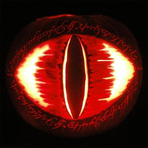 Sauron Pumpkin Jack-O-Lantern Pumpkin Painting Ideas White, Preppy Pumpkin Painting, Superman Pumpkin, Pumpkin Carving Ideas Unique, White Pumpkin Painting Ideas, Small Pumpkin Painting, Small Pumpkin Painting Ideas, Pumpkin Carving Ideas Simple, Spooky Pumpkin Painting