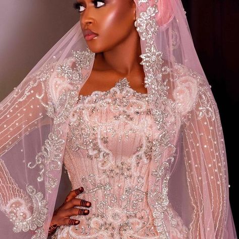 XBL,Nigeria | London on Instagram: "SURRAYAH SULE LAMIDO 💖 The Beautiful Surrayah. We had been contacted by the bride for her Wedding Reception dress.All she knew was she wanted a simple yet blinged out dress,she wanted a decent and well covered up dress…that was all on her memo…It had to be rose gold,she added.We exchanged ideas and reached a conclusion…The bride couldn’t fly down to lagos so she sent in her measurements…We designed her this masterpiece,though minimal but intricately detailed. Wedding Reception Dress, Fashion Inspiration Design, Reception Dress, Out Dress, Cover Up Dress, Fashion Inspiration, Wedding Reception, The Bride, Cover Up