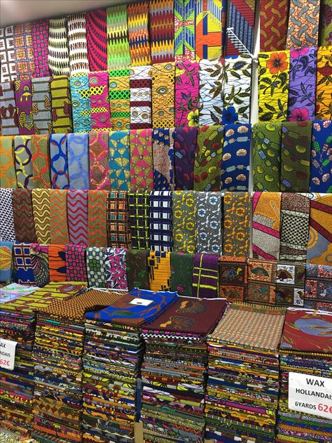 Fabric store displays