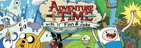 Adventure Time Cover Photo, Adventure Time Twitter Header, Adventure Time Header, Cartoon Youtube Banner, Adventure Time Banner, Pink Twitter, Twitter Banners, Twt Header, Time Icon