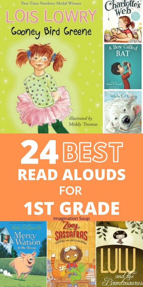 Best Read Aloud Books For First Grade, First Grade Read Aloud Chapter Books, Read Aloud Books For First Grade, Books To Read To First Graders, First Grade Chapter Book Read Alouds, 1st Grade Read Aloud Books, First Grade Books To Read Aloud, 1st Grade Books To Read Aloud, Best Read Alouds For First Grade