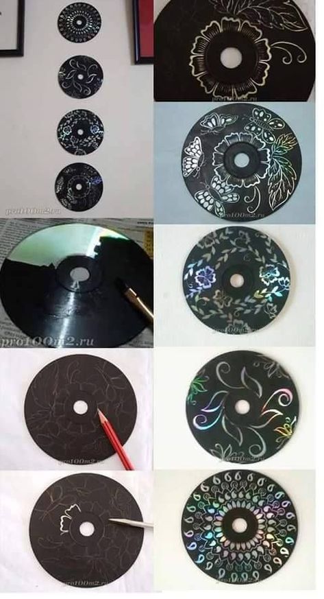 Dvd Craft, Cd Crafts Diy, Old Cd Crafts, Thirst For Knowledge, Cd Diy, Old Cd, Cd Crafts, Olden Days, Cd Art