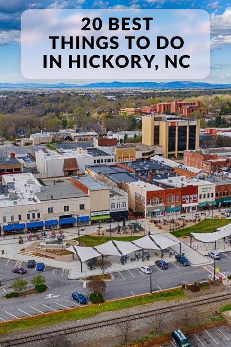 Nc Travel, Hickory North Carolina, North Carolina Vacations, North Carolina Travel, Hickory Nc, Union Square, Historical Landmarks, Interesting History, Best Hikes