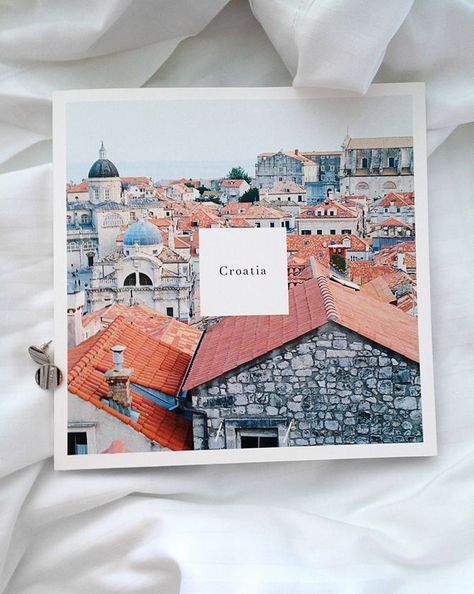 Travel Photobook, Travel Book Layout, Photo Book Inspiration, Cover Layout, Photobook Layout, Travel Croatia, Travel To, Photobook Design, Artifact Uprising