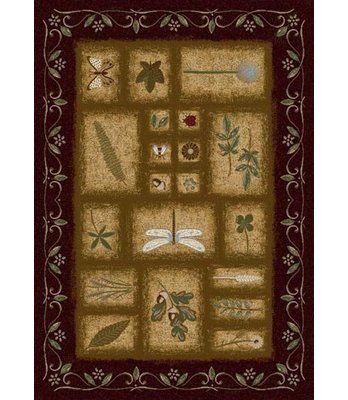 Milliken Signature Meadow Dark Chocolate Area Rug Rug Size: Round 7'7" Chocolate Rug, Farmhouse Area Rugs, Office Spaces, Brown Area Rugs, Signature Collection, Geometric Rug, Home Rugs, Blue Area Rugs, Rug Styles