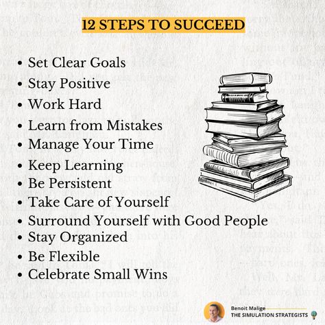 12 Steps to Succeed in Life:  #persongrowth #personaldevelopment #growth #successmindset #inspiration #goalsetting #motivation How To Succeed, Mba Motivation, Academic Validation Motivation, Growth Mindset Affirmations, Good Personality, English Speaking Book, Heal Myself, Study Inspiration Quotes, Morals Quotes