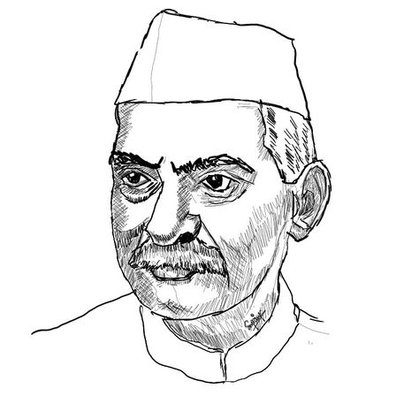 #rajendraprasad #digitalart #portraitart #blackandwhite #sriramsvision Dr Rajendra Prasad, Rajendra Prasad, Freedom Fighters, Portrait Art, Drawing Sketches, Easy Drawings, Digital Art, Male Sketch, Sketch