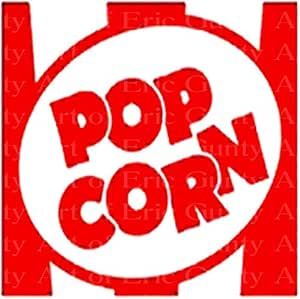 2" Round - Popcorn Label Birthday - Edible Cake/Cupcake Party Topper - D22948 Popcorn Labels, Party Topper, Wedding Crafts Diy, Decorator Icing, Kids Gift Guide, Edible Cake Toppers, Edible Cake, Cupcake Party, Wedding Crafts