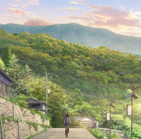 Kimi no Na wa - Album on Imgur The Garden Of Words, Original Background, Studio Ghibli Background, Anime Places, Japanese Animated Movies, Nature Background Images, Ghibli Art, Japanese Animation, Animation Background