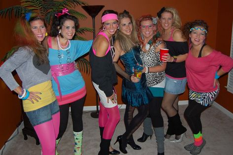 80 Party Ideas 80s Theme Outfit, Easy 80s Costume, Bad Taste Outfit, Decades Outfits, 80s Theme Party Outfits, 80s Dress Up, 80s Party Costumes, 80's Party Outfit, Look 80s