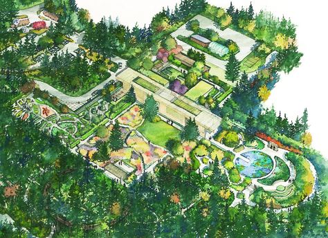 Portland City, Schematic Design, Garden Design Plans, Layout Architecture, Garden Architecture, Dog Projects, Urban Farming, Garden Layout, Kyoto Japan