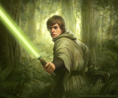 Star Wars: TCG - Endor Luke by AnthonyFoti on DeviantArt Jedi Aesthetic, Jedi Grand Master, Star Wars Illustration, Grey Jedi, Mara Jade, Wars Aesthetic, Star Wars Luke, Star Wars Luke Skywalker, Stars Wars