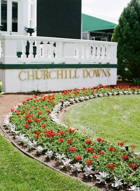 Why Churchill Downs looks so stunning on the big day Kentucky Derby Aesthetic, Derby Winners, Run For The Roses, Red Geraniums, Churchill Downs, House Of Cards, Opening Night, Rowing, Kentucky Derby