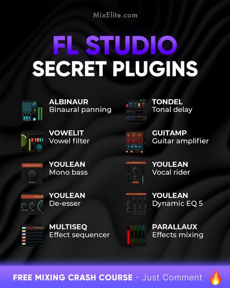 Free Mixing Crash Course 👉 MixElite.com/free-course ⁠ FL Studio Hidden Gems!⁠ ⁠  ⁠ #FLStudio #musicproduction #audioplugins #beatmaker #producertips #homestudio #sounddesign #musicproducer #audiogear #studiolife Fl Studio Aesthetic, Fl Studio Tips, Producer Tips, Music Basics, Music Terms, Music Engineers, Audio Mastering, Music Tips, Film Camera Photography