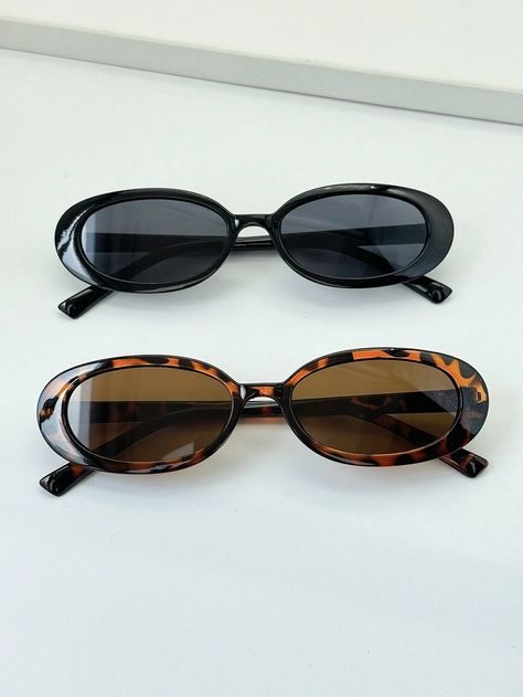 2pcs Fashionable Women Sunglasses, Elegant For European/American Beach Party Runway Streetwear Beach Accessories For Women Glasses ShadesI discovered amazing products on SHEIN.com, come check them out! Runway Streetwear, Party Graphic, Women Glasses, Women Sunglasses, Lingerie Accessories, Men's Beauty, Beach Accessories, Eyewear Accessories, Streetwear Women