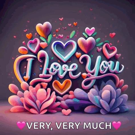 Iloveyou So Much GIF - Iloveyou so much - Discover & Share GIFs Pink Glitter Wallpaper, Kiss Me Love, Birthday Wishes For Sister, Emoji Love, Love You Too, Scenery Nature, Glitter Wallpaper, Love Kiss, Beautiful Family