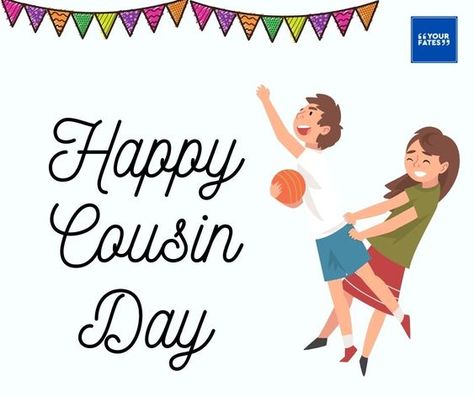 All information you need to know about National Cousins Day in United States and When is National Cousins Day 2022, 2023 and further years. When is National Cousins Day? National Cousins Day (also referred to as Sibling Day) in United States is takes place each year on July 24th. When is National Cousins Day 2022 National Cousins Day 2022 takes place on Sunday, July 24, 2022 When is National Cousins Day 2023 National Cousins Day 2023 takes place on Monday, July 24, 2023 When is National Cousins Cousins Day Quotes, Happy Cousins Day, National Cousins Day, Friends Since Childhood Quotes, Cousins Day, Cousin Day, Sibling Day, Happy Fathers Day Greetings, Childhood Quotes