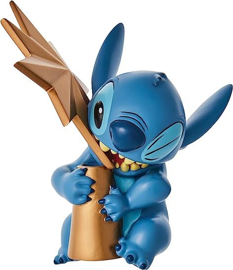 Department 56 Disney Lilo and Stitch Eating Star Christmas Sculpted Tree Topper, 8.5 Inch, Multicolor Disney Tree Topper, Stitch Eating, Disney Tree, Stitch Christmas Tree, Christmas Smell, Trick Or Treat Studios, Star Christmas, Collectible Trading Cards, Christmas Tree Topper