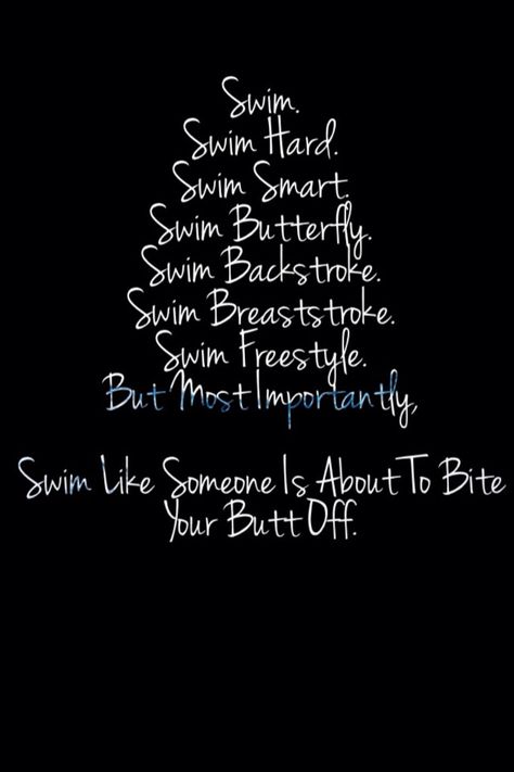 HAHAHAHAAHAHAHA YES                                                                                                                                                                                 More Swimming Wallpaper, Swim Motivation, Swim Team Quotes, Swim Banquet, Swimming Motivational Quotes, Swimming Jokes, Swimming Drills, Swimming Motivation, Swimming Memes