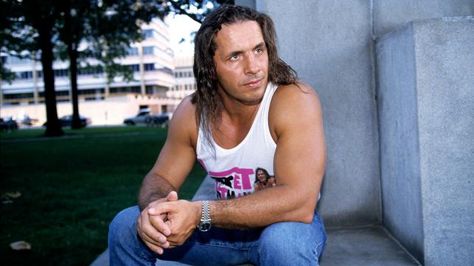 Gorgeous 90s Wrestlers, Power Rangers Comic, Jesse Ventura, Hitman Hart, Bret Hart, Hit Man, Unseen Images, Watch Wrestling, The Locker Room