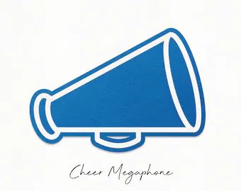 Cheer Megaphone, Sports Svg, Cheerleading, Clip Art, Baseball, Collage, Pins