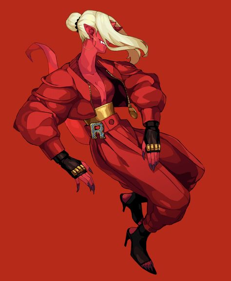 ArtStation - REDTAIL 6, teru m Devil Character, Red Demon, Skins Characters, Cyberpunk Anime, Cyberpunk Girl, Reference Drawing, Red Devil, Cyberpunk Character, Archie Comics