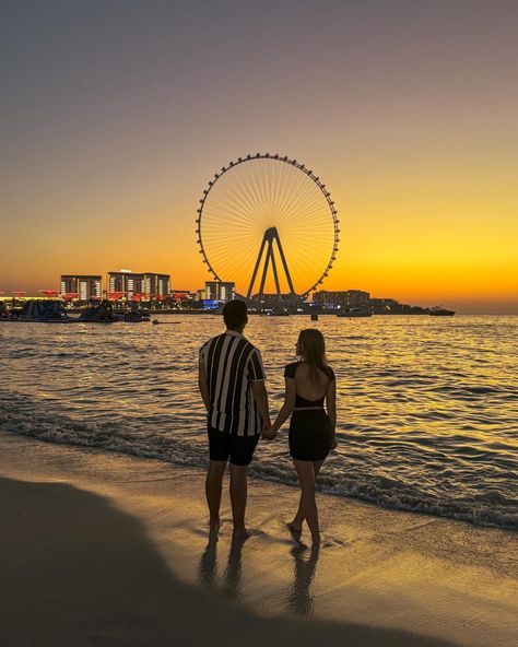 Just the Two of Us ❤️ • • • #dubai #visitdubai #love #mylove #fiance #travelcouple #travelblogger #travelcouplegoals #dubaiview #jbr #dubaiskyline #travelphotography #traveling #reisetagebuch #dubailifestyle #dubaimarina #liebe #couple #couplephotography #couplegoals #sunset #sunsetlovers #jbrbeach #jbrwalk #skyline #jbrdubai #sunsets #sunsetphotography #dubaibeach Dubai Couple, Dubai Outfits, Dubai Beach, Dubai Lifestyle, Just The Two Of Us, Visit Dubai, Dubai Life, Cute Couple Art, Couple Art