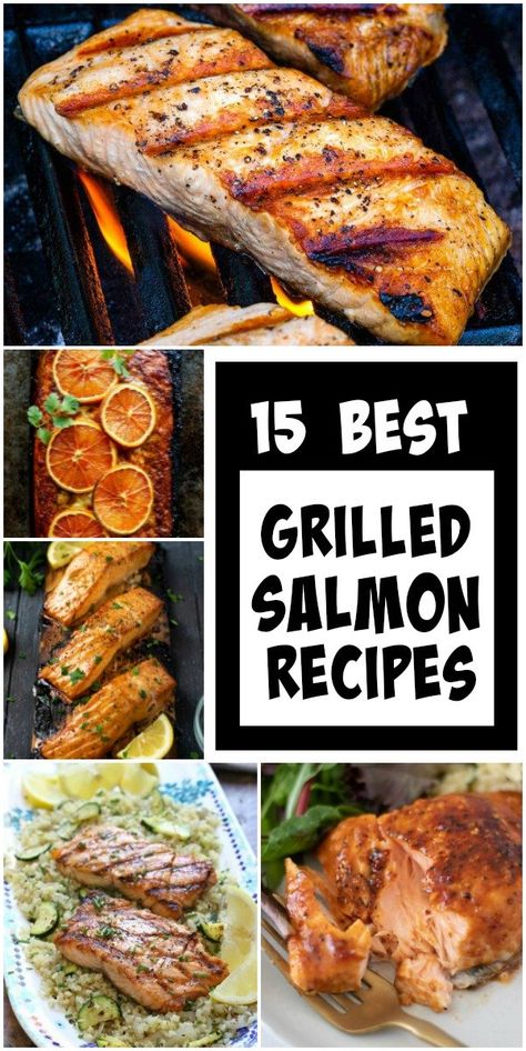 Grill Salmon Recipe, Easy Grilled Salmon Recipes, Easy Grilled Salmon, How To Grill Salmon, Best Grilled Salmon Recipe, Grilled Salmon Tacos, Grill Salmon, Grilled Salmon Salad, Simple Sides