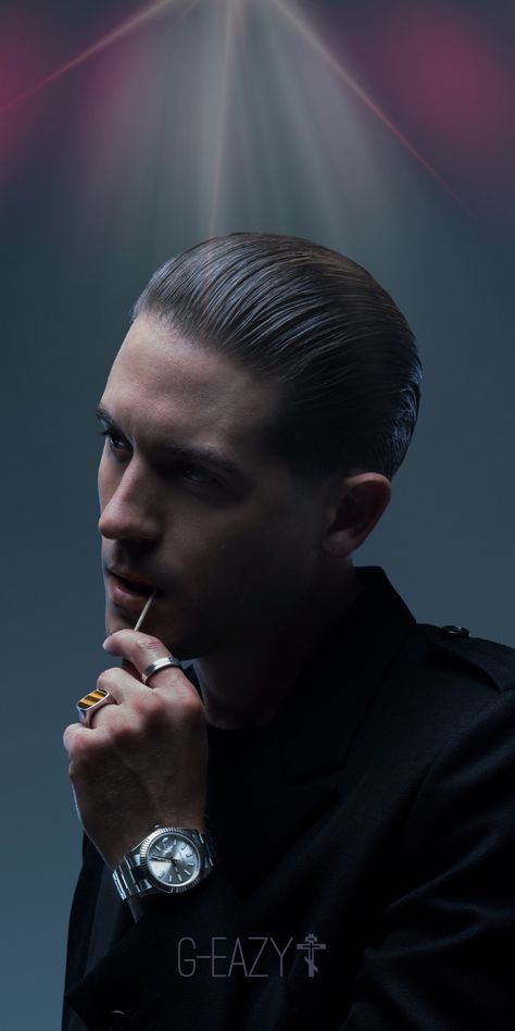 Geazy Wallpaper, Hip Hop Wear, Slick Hair, Slicked Hair, Love Is My Religion, G Eazy, Slick Hairstyles, Apparel Brand, Men Style Tips