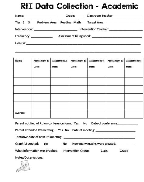 Response to Intervention - RtI Rti Interventions, Math Rti, Intervention Classroom, Response To Intervention, Behavior Interventions, Reading Specialist, Life Skills Special Education, Math Intervention, School Social Work