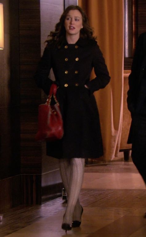 Gossip Girl: Season 3, Episode 11 Blaire Woldorf Outfit, Blair Waldorf Outfits Winter, Gossip Girl Winter Outfits, Blair Waldorf Lifestyle, Gossip Girl Blair Outfits, Gossip Girl Outfits Blair, Preppy Chic Outfits, Estilo Blair Waldorf, Estilo Gossip Girl