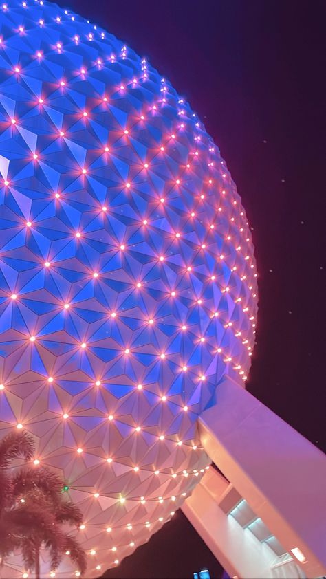 #epcot #waltdisneyworld #disney #wdw #pink #instagram #aesthetic #disneyinspired #iphonewallpaper Wdw Aesthetic, Epcot Wallpaper, Disney World Backgrounds, Epcot Wallpaper Iphone, Pink Apple Watch Face, Walt Disney World Wallpaper, Epcot Aesthetic, Disney Epcot Aesthetic, Epcot At Night