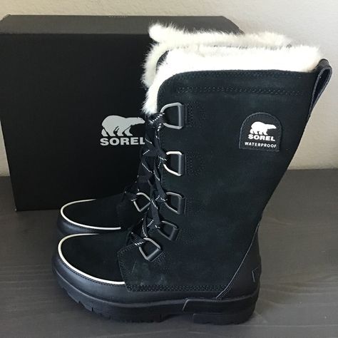 Cozy And Comfy For Wet, Cold Days, The Stylish Tivoli Iv Boots By Sorel Are A Go-To In A Waterproof Design With Warm Faux-Fur Linings. 1-1/3" Heel Shaft Height: 10-3/5"; Measured On A Size 7 Round-Toe Lace-Up Boots Waterproof Note: Shaft Height And Circumference Vary By Size. Suede/Polyester Faux Fur Upper, Polyester Faux-Fleece Lining, Rubber Sole Sorel Tivoli Iv, Sorel Wedge Boots, Lace Up Wedge Boots, Sorel Tivoli, Waterproof Suede Boots, Cozy Winter Boots, Sorel Boots Womens, Sorel Winter Boots, Waterproof Leather Boots