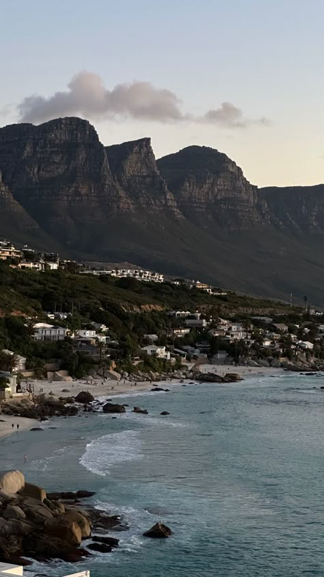 Camps Bay Cape Town, Camps Bay, Pretty Views, Dreamy Aesthetic, South Africa Travel, Cape Town South Africa, Gap Year, Western Cape, Beach Aesthetic