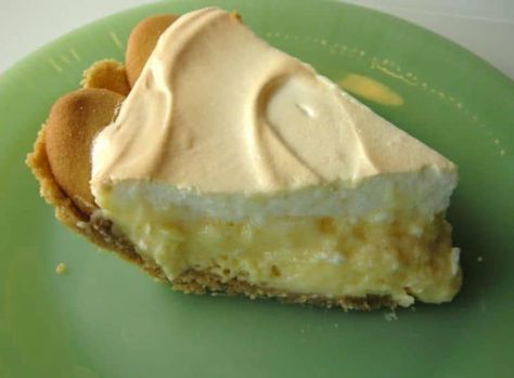 Cookie Crumb Crust, Vanilla Wafer Crust, Lemon Icebox Pie, Crumb Crust, Vanilla Wafer, Meringue Pie Recipes, Icebox Pie, Southern Plate, Lemon Meringue Pie