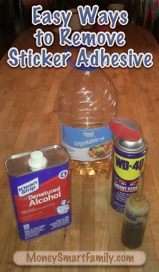 Get Stickers Off, How To Remove Adhesive, Remove Sticky Residue, Clean Your Oven, Clean Baking Pans, Cleaning Painted Walls, Sticker Removal, Glass Cooktop, Deep Cleaning Tips