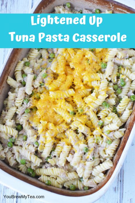 Lightened up Tuna Noodle Casserole Recipe is a perfect comfort food meal for the WW FreeStyle Plan! Make this easy tuna casserole in under an hour! via @YouBrewMyTea Recipes Tuna, Recipe Casserole, Tuna Noodle Casserole Recipe, Tuna Casserole Easy, Frugal Food, Noodle Casserole Recipes, Tuna Noodle, Tuna Noodle Casserole, Tuna Casserole