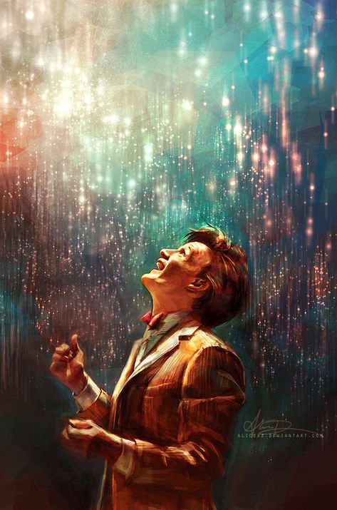 I love this. Its so, 11...I've probably pinned it before, but...feels. <3 <3 ~original art by Alice X. Zhang #doctorwho #mattsmith #fanart Disneysea Tokyo, Doctor Who Wallpaper, Doctor Who Fan Art, Doctor Who Quotes, Doctor Who Art, 11th Doctor, Eleventh Doctor, Wibbly Wobbly Timey Wimey Stuff, Virginia Woolf