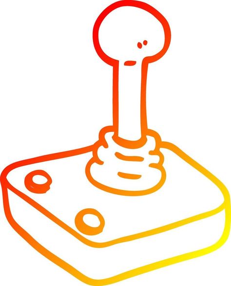 warm gradient line drawing cartoon joystick Joystick Drawing, Drawing Cartoon, Cartoon Drawing, Graphic Templates, Cartoon Drawings, Line Drawing, Vector Free, Clip Art, Drawings